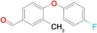 4-(4-Fluorophenoxy)-3-methylbenzaldehyde