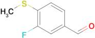 3-Fluoro-4-(methylthio)benzaldehyde