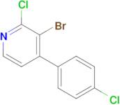 3-Bromo-2-chloro-4-(4-chlorophenyl)pyridine