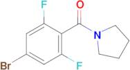 1-[(4-Bromo-2,6-difluorophenyl)carbonyl]pyrrolidine