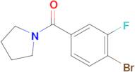 1-[(4-Bromo-3-fluorophenyl)carbonyl]pyrrolidine