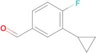 3-Cyclopropyl-4-fluorobenzaldehyde