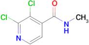 2,3-Dichloro-N-methyl-4-pyridinecarboxamide