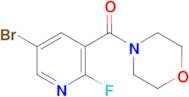 4-[(5-Bromo-2-fluoro-3-pyridinyl)carbonyl]morpholine