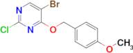 5-Bromo-2-chloro-4-(4-methoxyphenyl)methoxypyrimidine