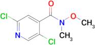 2,5-Dichloro-N-methoxy-N-methylisonicotinamide