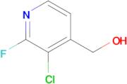 3-Chloro-2-fluoro-4-(hydroxymethyl)pyridine