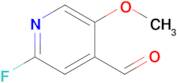 2-Fluoro-5-methoxypyridine-4-carboxaldehyde