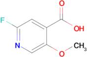 2-Fluoro-5-methoxypyridine-4-carboxylic acid