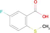 5-Fluoro-2-(methylthio)benzoic acid