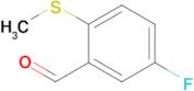 5-Fluoro-2-(methylthio)benzaldehyde