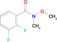 2,3-Difluoro-N-methoxy-N-methylbenzamide