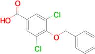 3,5-Dichloro-4-phenylmethoxybenzoic acid