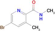 5-Bromo-3-methyl-N-methylpyridine-2-carboxamide