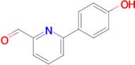 6-(4-Hydroxyphenyl)picolinaldehyde