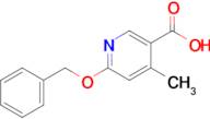 4-Methyl-6-(phenylmethoxy)pyridine-3-carboxylic acid