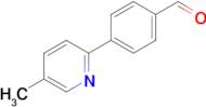 4-(5-Methylpyridin-2-yl)benzaldehyde