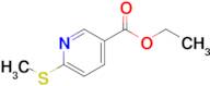 Ethyl 6-(methylsulfanyl)pyridine-3-carboxylate