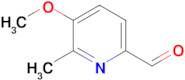 5-Methoxy-6-methylpicolinaldehyde
