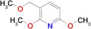 2,6-Dimethoxy-3-(methoxymethyl)pyridine