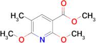 Methyl 2,6-dimethoxy-5-methylpyridine-3-carboxylate