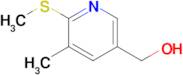 (5-Methyl-6-methylsulfanyl-pyridin-3-yl)-methanol