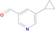 5-Cyclopropylpyridine-3-carbaldehyde