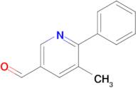 3-Methyl-2-phenylpyridine-5-carboxaldehyde