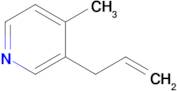 4-Methyl-3-(prop-2-en-1-yl)pyridine