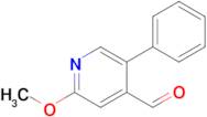 2-Methoxy-5-phenylpyridine-4-carboxaldehyde