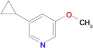 5-Cyclopropyl-3-methoxypyridine