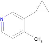 3-Cyclopropyl-4-methylpyridine