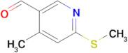 4-Methyl-6-methylsulfanyl-pyridine-3-carbaldehyde