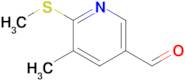 5-Methyl-6-methylsulfanyl-pyridine-3-carbaldehyde