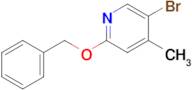 2-(Benzyloxy)-5-bromo-4-methylpyridine