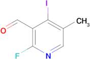 2-Fluoro-4-iodo-5-methyl-3-pyridinecarboxaldehyde