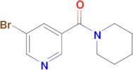 5-Bromo-3-(piperidin-1-ylcarbonyl)pyridine