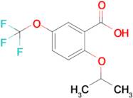 2-Isopropoxy-5-(trifluoromethoxy)benzoic acid