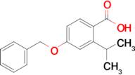 4-(Benzyloxy)-2-isopropylbenzoic acid