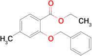 Ethyl 2-(benzyloxy)-4-methylbenzoate