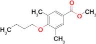 Methyl 4-butoxy-3,5-dimethylbenzoate