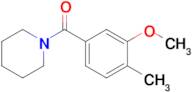 (3-Methoxy-4-methylphenyl)(piperidin-1-yl)methanone