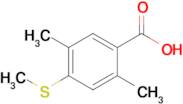 2,5-Dimethyl-4-(methylthio)benzoic acid