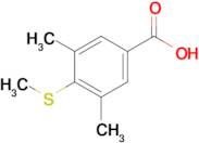 3,5-Dimethyl-4-(methylsulfanyl)benzoic acid