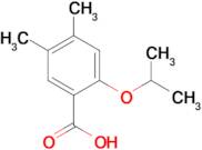 2-Isopropoxy-4,5-dimethylbenzoic acid