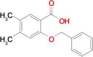 2-Benzyloxy-4,5-dimethylbenzoic acid