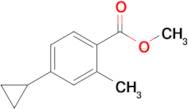 Methyl 4-cyclopropyl-2-methylbenzoate