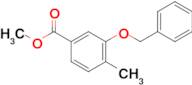 4-Methyl-3-benzyloxybenzoic acid methyl ester