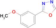 2-(3-Methoxyphenyl)-1,3,4-oxadiazole