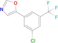 5-(3-Chloro-5-(trifluoromethyl)phenyl)oxazole